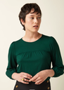 KING LOUIE | Luella Top Viscose Light - Botanical Green