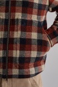 TWOTHIRDS | JACKETS - BALLYCUGGERAN - NAVY RED ECRU CHECKS