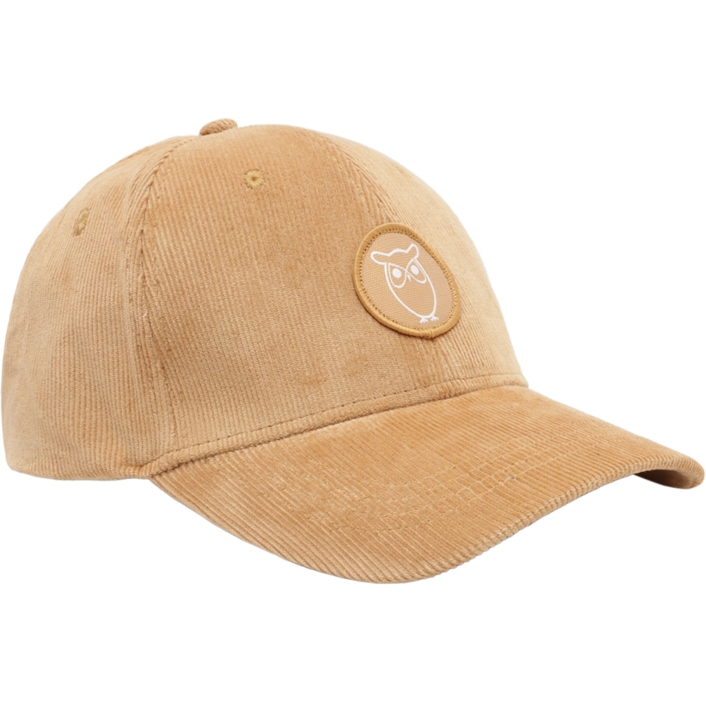 KNOWLEDGE COTTON APPAREL | Organic Cotton Corduroy Cap GOTS - Apple Cinnamon
