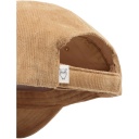 KNOWLEDGE COTTON APPAREL | Organic Cotton Corduroy Cap GOTS - Apple Cinnamon