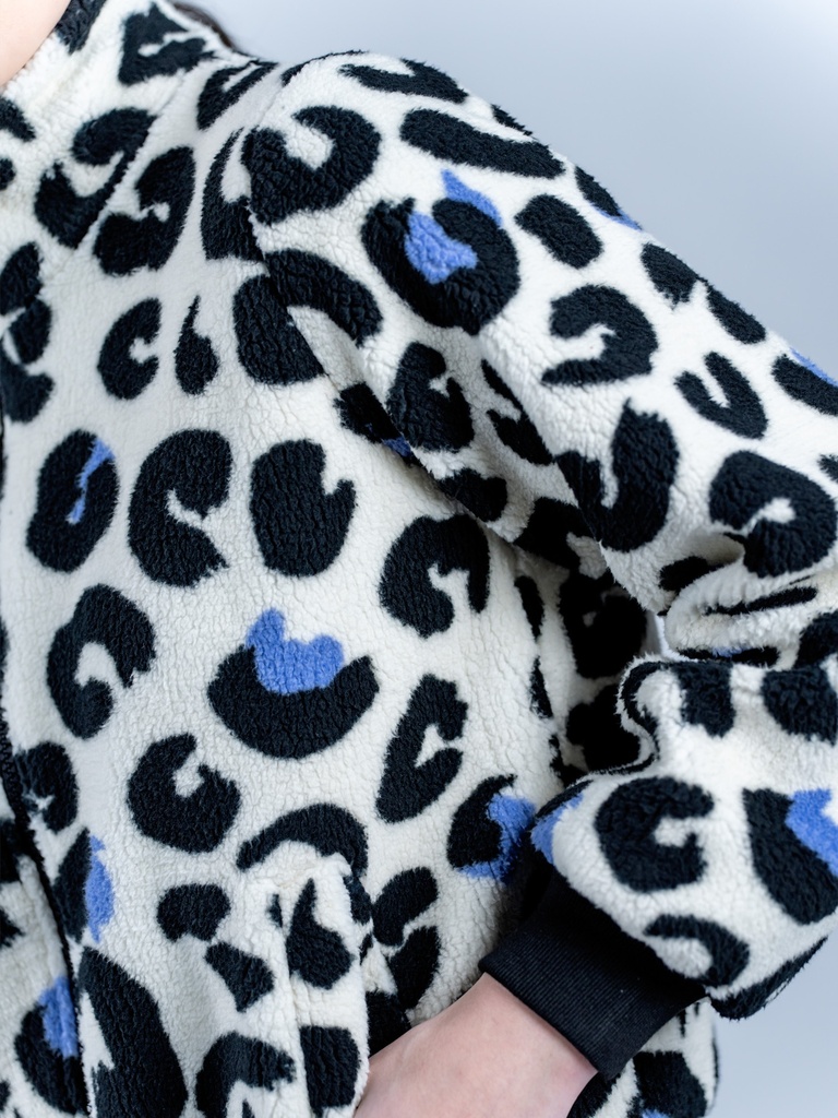 MADEMOISELLE YEYE | Veste Cuddle Cat Bomber - White