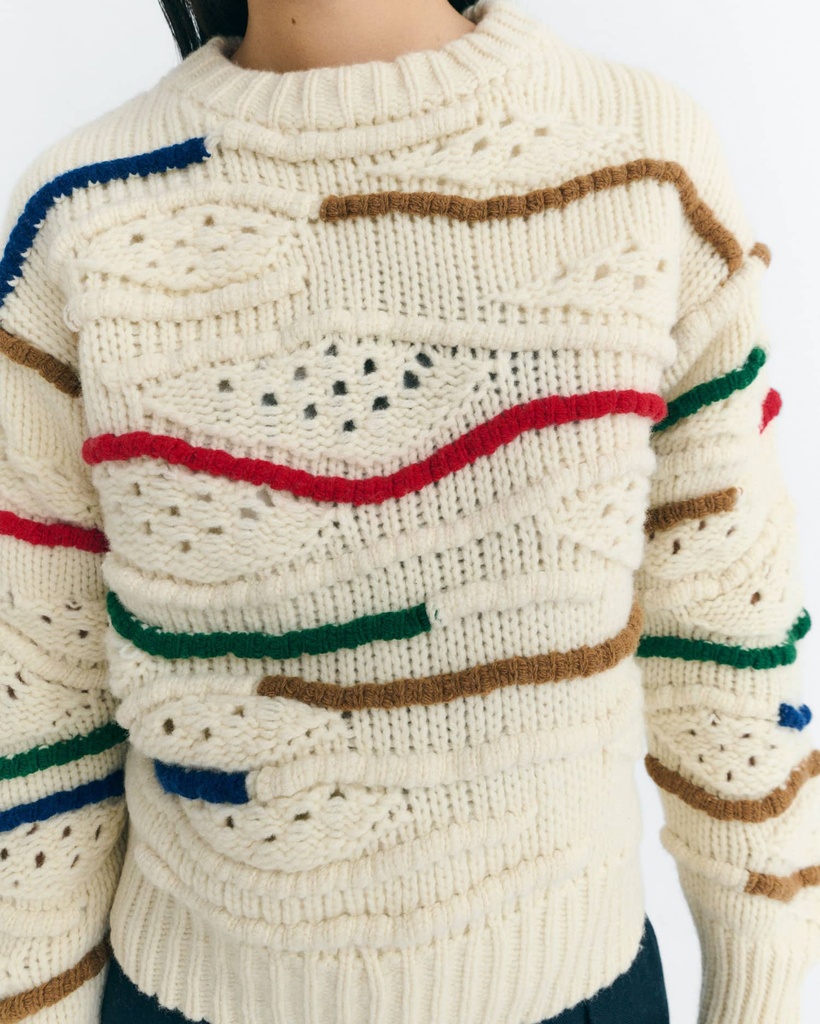 THINKING MU | Pull Macrame Candela - Multicolor 