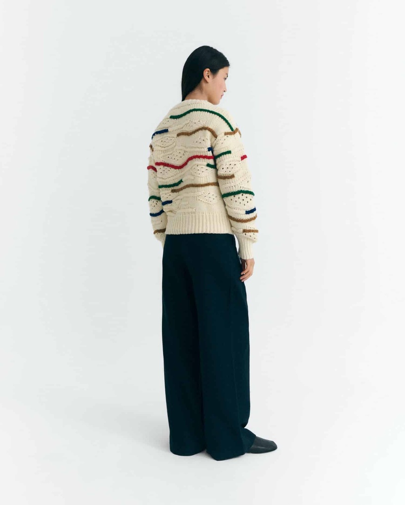 THINKING MU | Pull Macrame Candela - Multicolor 