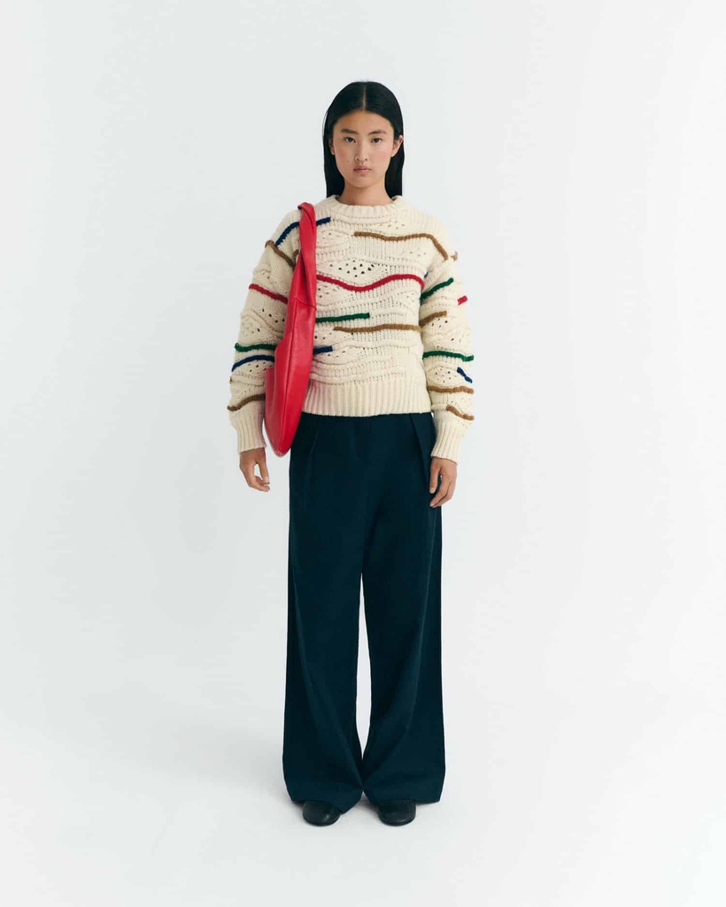 THINKING MU | Pull Macrame Candela - Multicolor 