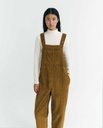THINKING MU | Combinaison Light Oak en velours - Brown
