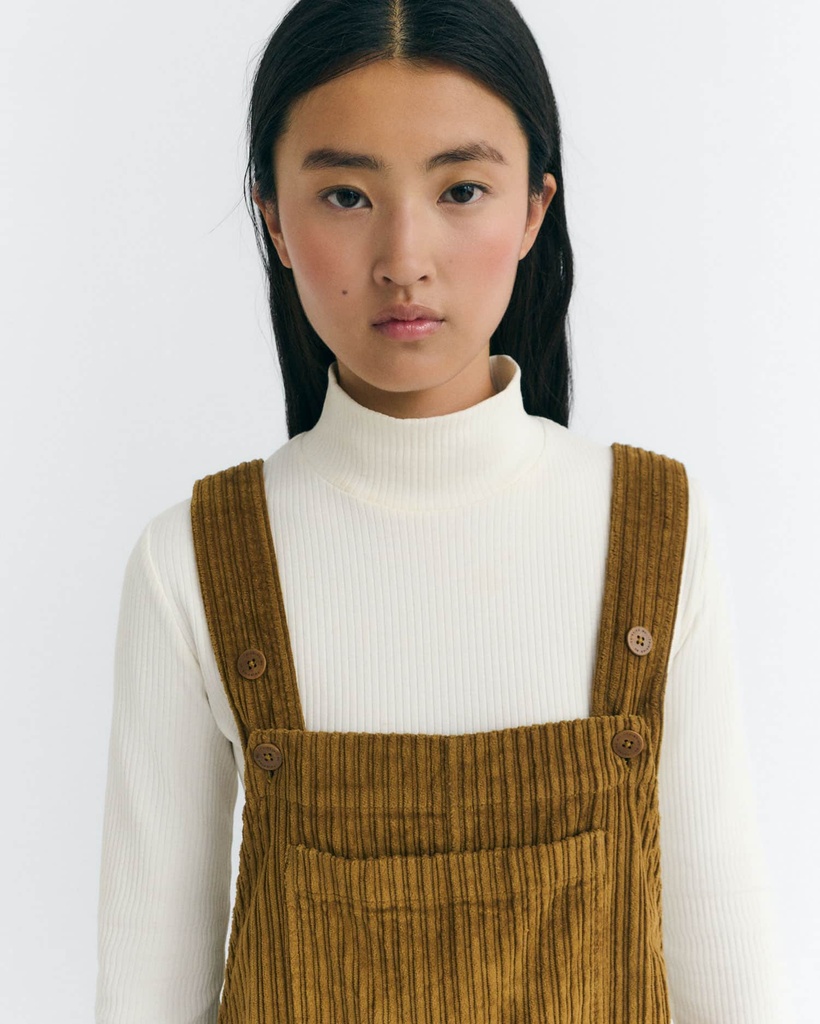 THINKING MU | Combinaison Light Oak en velours - Brown