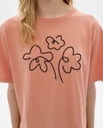THINKING MU | T-shirt Flower Rope Lucia - Pink