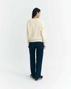 THINKING MU | Sweatshirt Cloud Sheep Bonnie - White
