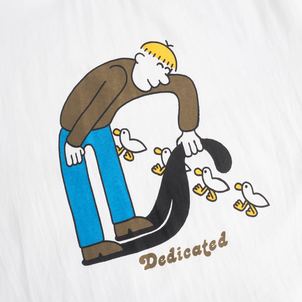 DEDICATED | T-shirt Vadstena Grow Up - Purple Thistle