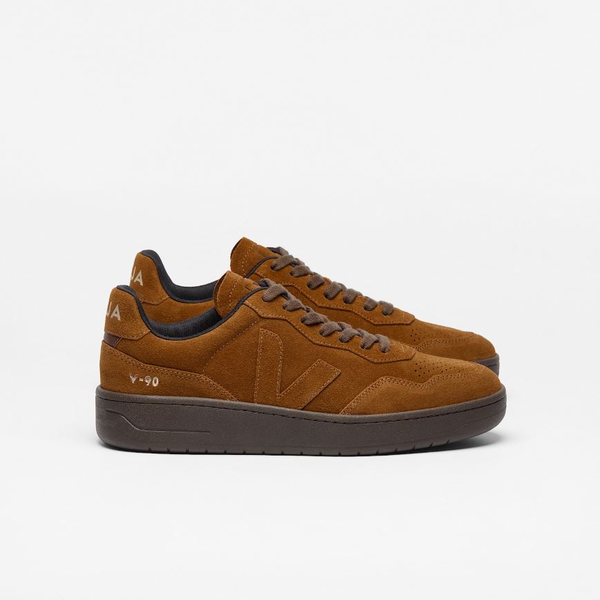 VEJA | baskets V-90 - Full Cognac Eagle