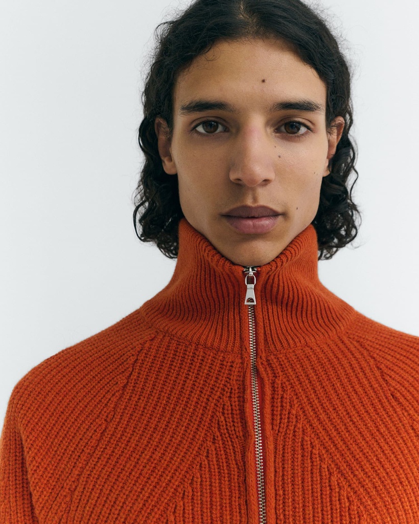 THINKING MU | Gilet Ekaiz Apricot - Orange 