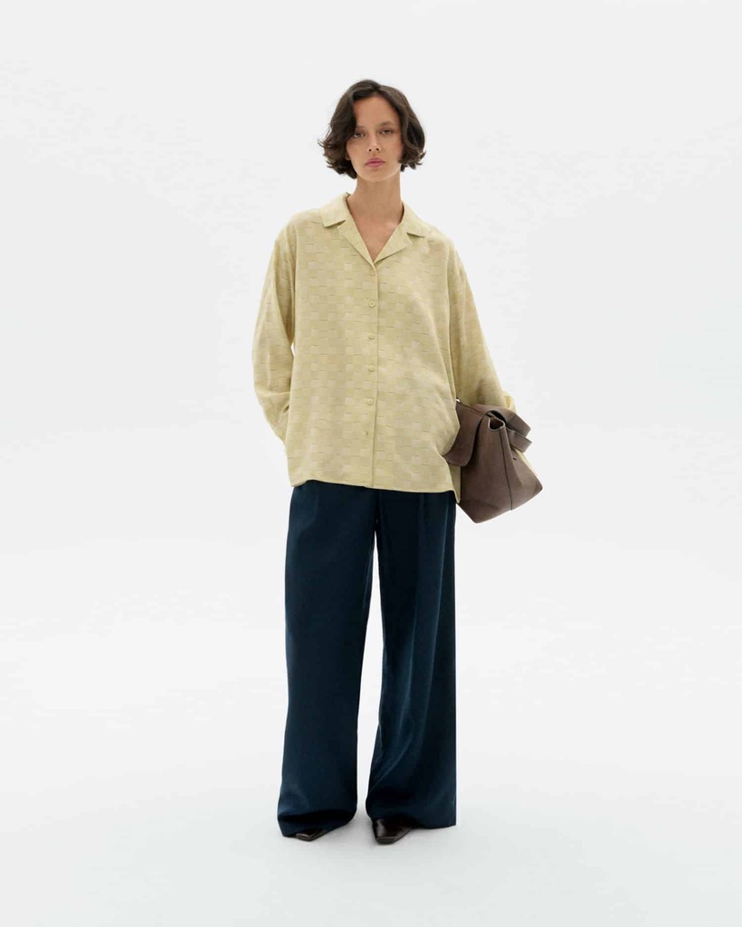 THINKING MU | Blouse Julia Printed - Ecru 