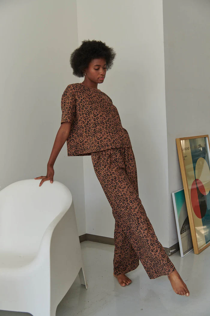 WE ARE JOLIES | Pyjama Long Coton Bio - Mi Amor Rose