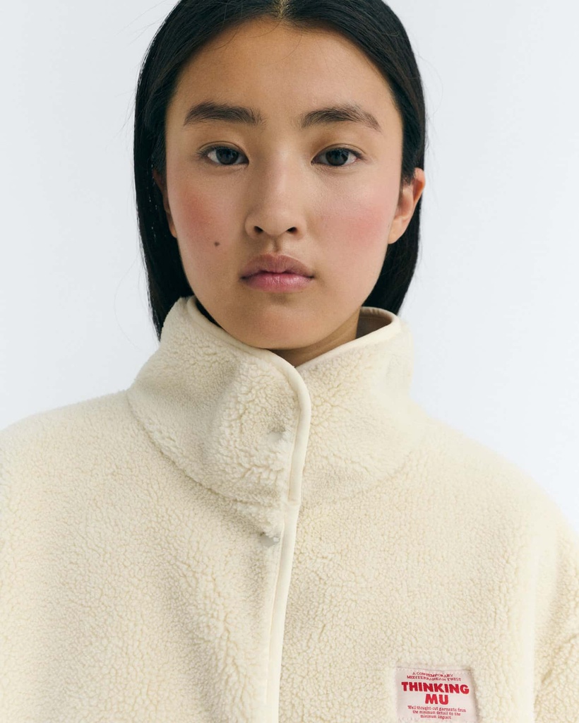 THINKING MU | Blouse Julia Printed - Ecru 