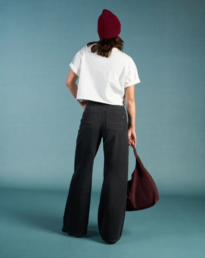Kuyichi | Harper Loose Flare Light Blue
