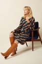 KING LOUIE | Robe Betty Puff Razzle - Dragonfly Green