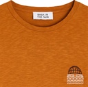 BASK IN THE SUN | T-shirt Mini to the sea - Caramel 