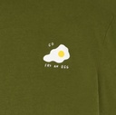 BASK IN THE SUN | T-shirt Egg - Olive