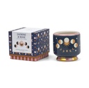 DESIGNWORKS COLLECTIVE | Adopo 8oz./226g Moon Phases Ceramic Candle - Jasmine & Rose Boxed