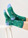 THOUGHT | Coffret de 4 chaussettes - Floral - Dark Grey/Green/Black/Grey Marl