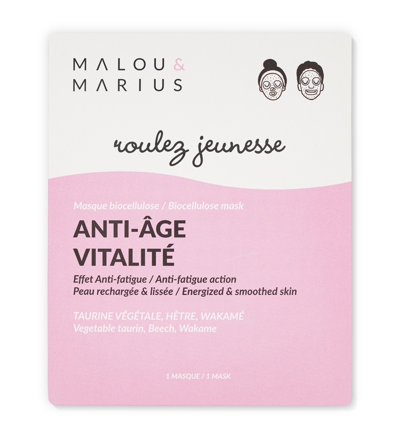 Malou Marius | Masque Bio Cellulose - Roulez jeunesse - Femme 