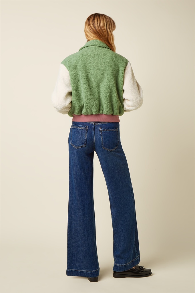 KING LOUIE | Veste Teddy Fay - Shade Green