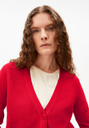 ARMEDANGELS | Strick Cardigan - MENAAL LINKS LINKS - mars red