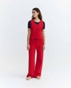 THINKING MU | CLAVEL KARINA PANTS - RED - FEMME