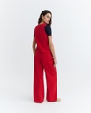 THINKING MU | CLAVEL KARINA PANTS - RED - FEMME