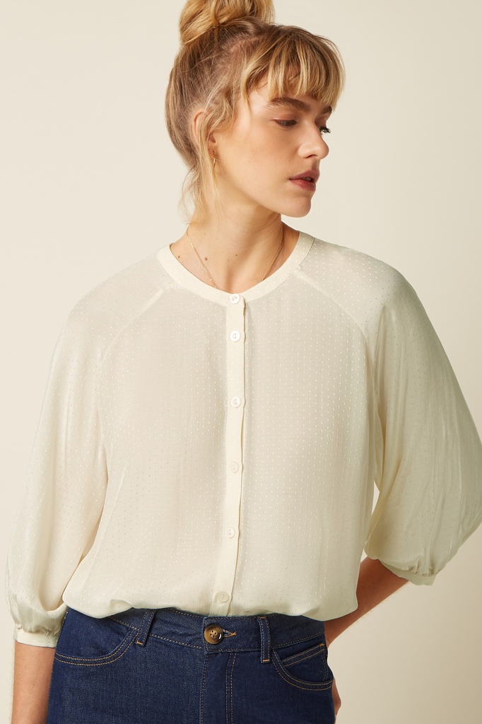 KING LOUIE WEB | Cybil Blouse Sista - Ivory