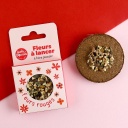 Radis et Capucine || Fleurs à lancer - Fleurs rouges