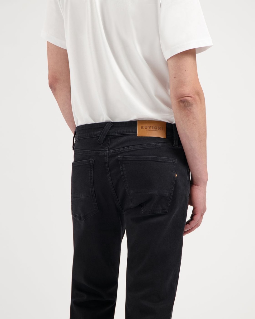 Kuyichi || Nick Straight Worn In Black