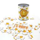 MauvaisesGraines | Puzzle à message "J't'adore"