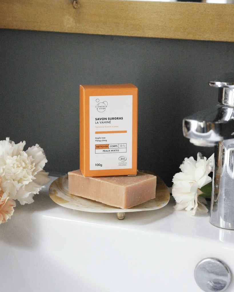 Clémence et Vivien || Savon à froid - La Vahiné - 100g