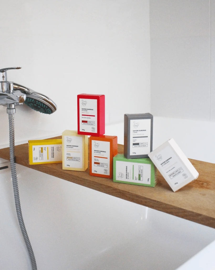 Clémence et Vivien | Savon à froid - Le Saint Bernard