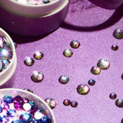 Si si la paillette | Strass Réutilisable - Nacré