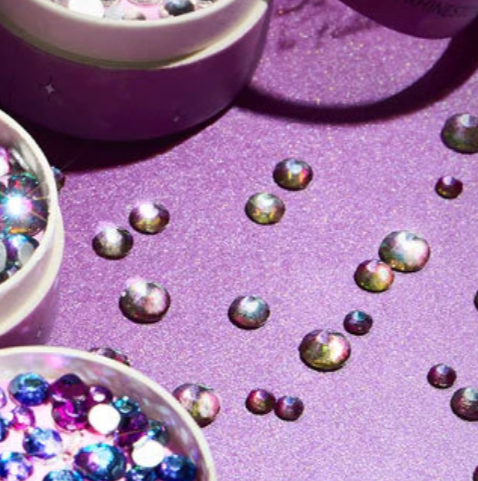 Si si la paillette | Strass Réutilisable - Cristal 