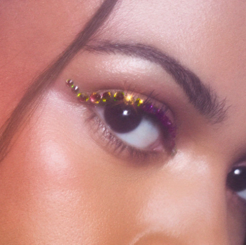 Si si la paillette | Strass Réutilisable - Rainbow