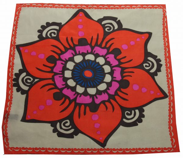 Les Belles Vagabondes | Mini Foulard Mogador - Orange