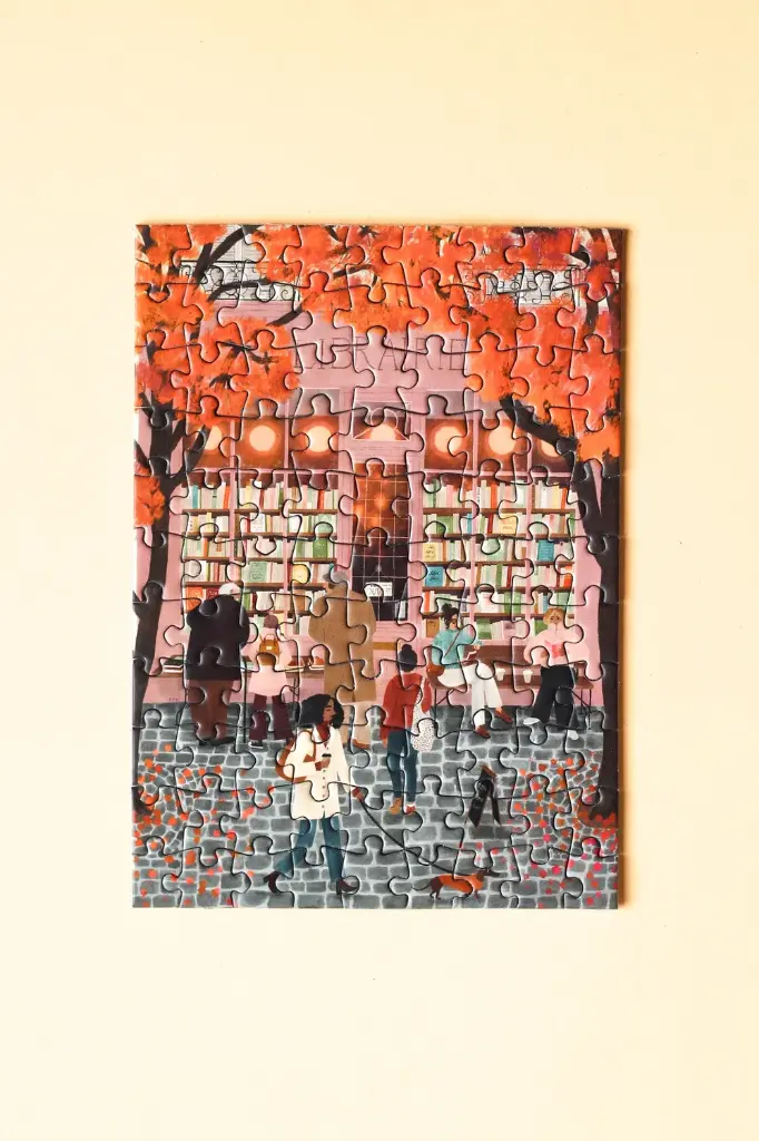 Piecely-La-Librairie-Minipuzzle-99-Teile-Rachel-Victoria-Hillis-3.webp