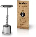 [BAM-N-BBxSRxMTxSxSV] BAMBAW __ Rasoir de sûreté en métal – Argenté.webp