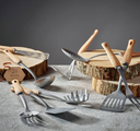 CUILLÈRE INOX ET MANCHE EN BOIS - DE BUYER