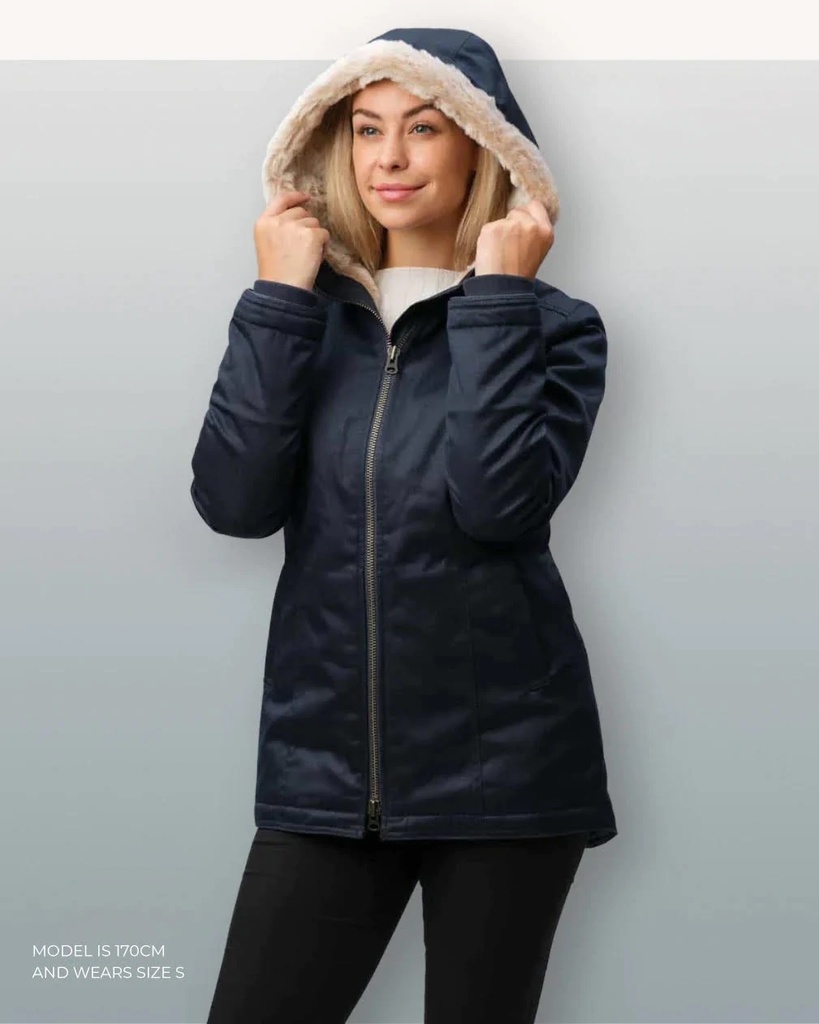 HOODLAMB | Manteau Femme Parka  - Midnite Blue