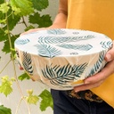Another Way | Lot de 3 emballages réutilisables Bee Wrap - Tropical - SML