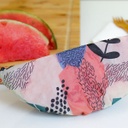 Another Way | Lot de 3 emballages réutilisables Bee Wrap - Tropical - SML
