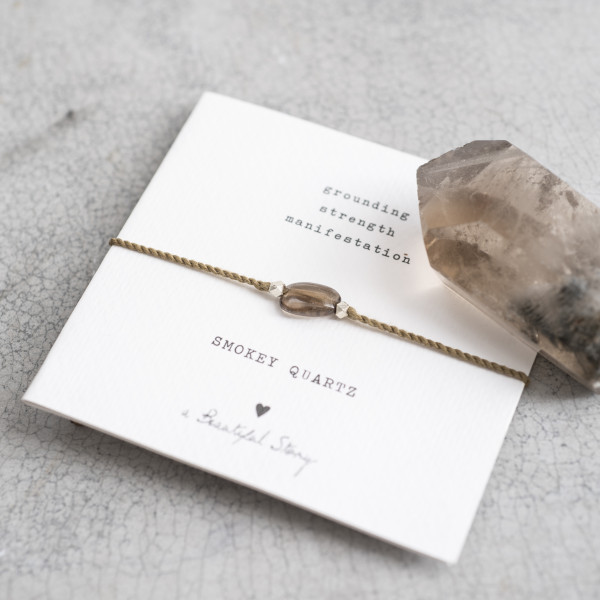 A Beautiful Story | Bracelet Gemstone - Smoke Quartz