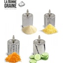 La Bonne Graine  | Râpe 4 Tambours en Inox