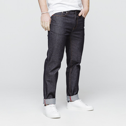1083 | Jeans 105 Homme - Athlétique SuperDenimFlex Indigo Brut 