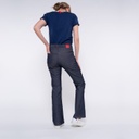 1083 | Jeans 202 Femme - Évasé SuperDenimFlex Indigo Brut 