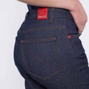 1083 | Jeans 202 Femme - Évasé SuperDenimFlex Indigo Brut 